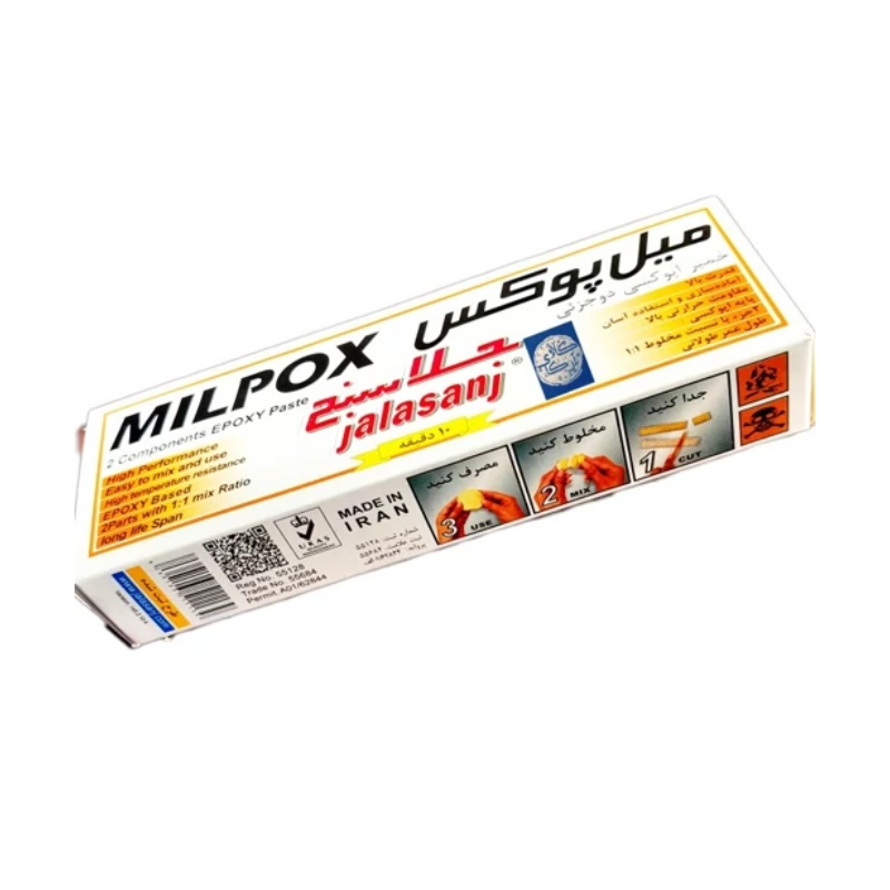 چسب دوقلو خمیری میل پوکس سفید